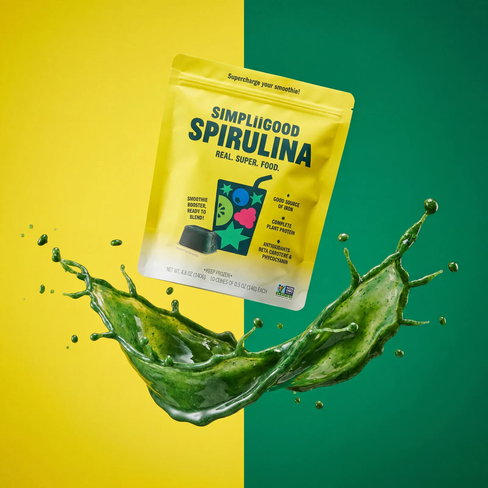Fresh spirulina
