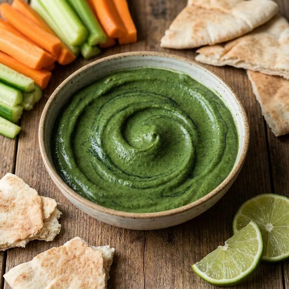 Spirulina Avocado Dip
