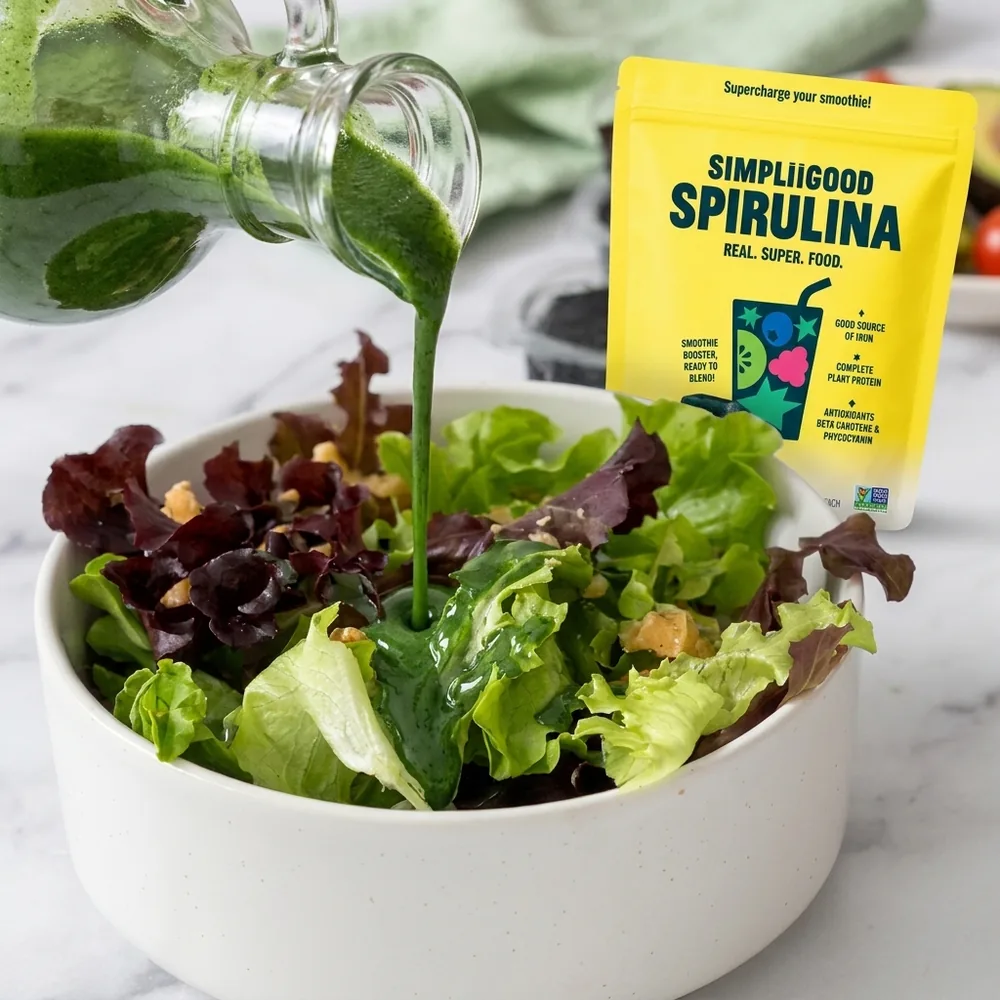 Green Goddess Spirulina Dressing